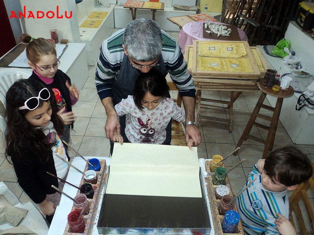 Çocuk İçin Ebru Kursu İzmir