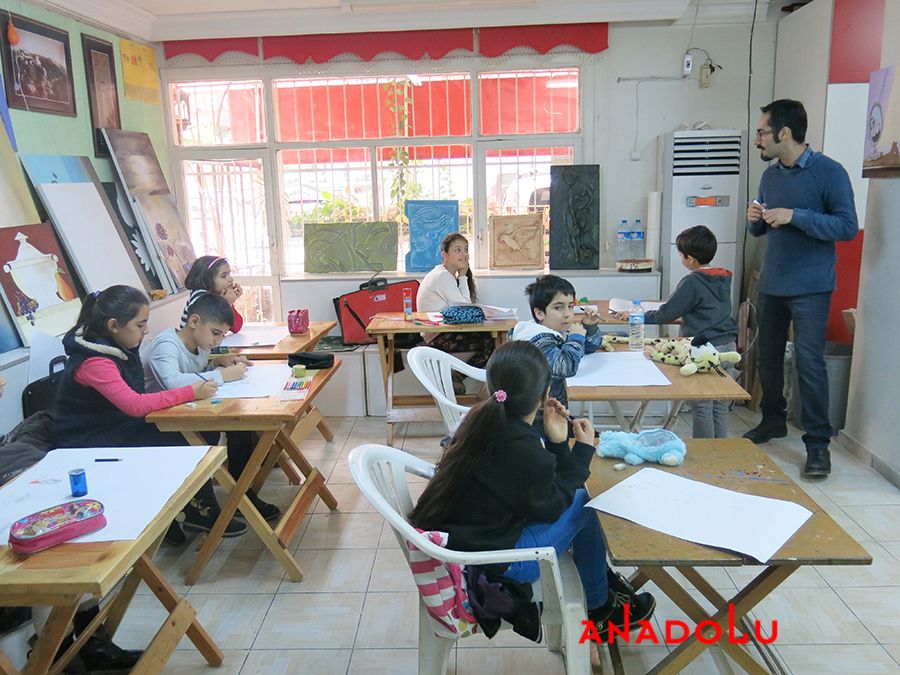 Çocuklarla Karakalem Kursları İzmir