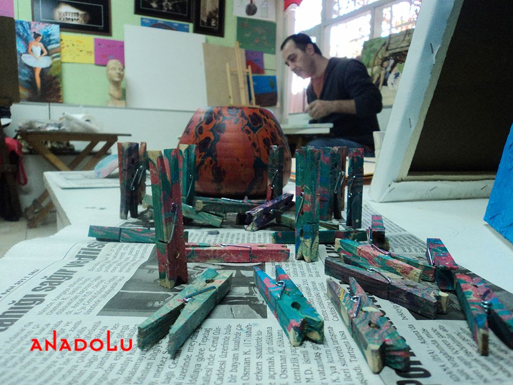 Ebru obje Örnekleri İzmir