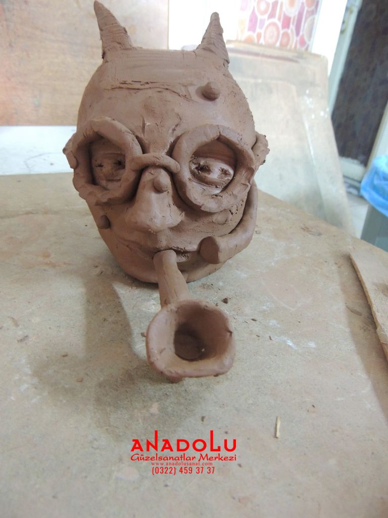 Kilden Büst Tasarımı Heykel Dersleri İzmir