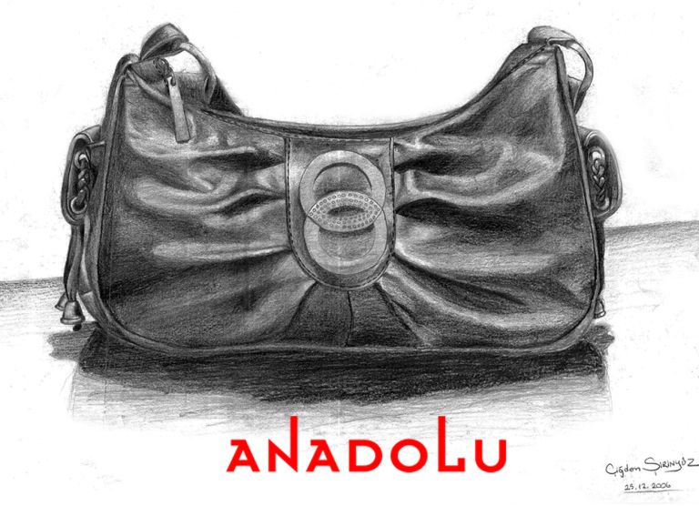 Anadolu Güzel sanatlar Karakalem Çalışma Örnekleri İzmir