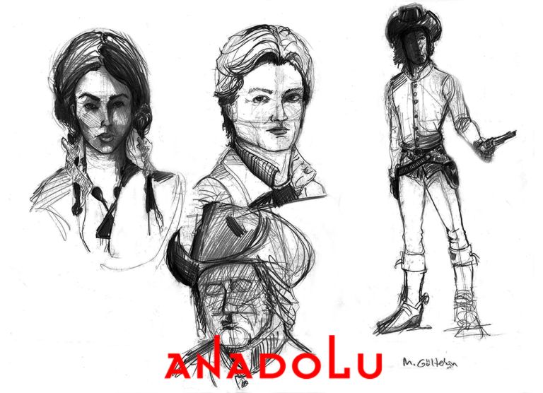 Karakalem Portre Çizimleri İzmir