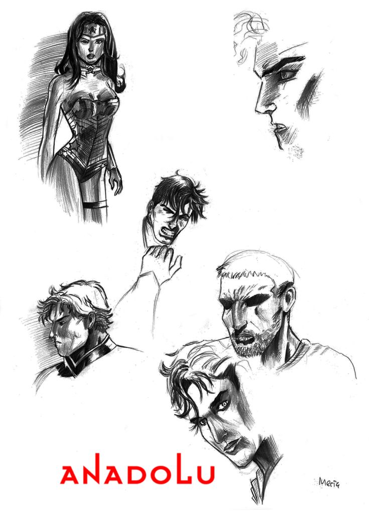 Karakalem Portre Çizimleri İzmir