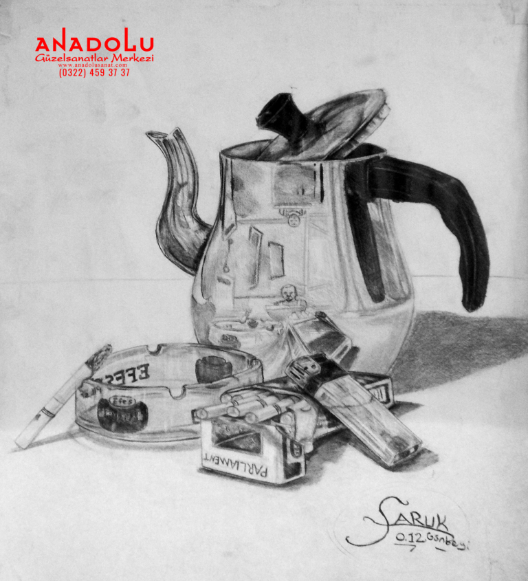 Anadolu Güzel Sanatlarda Karakalem Kursları İzmir