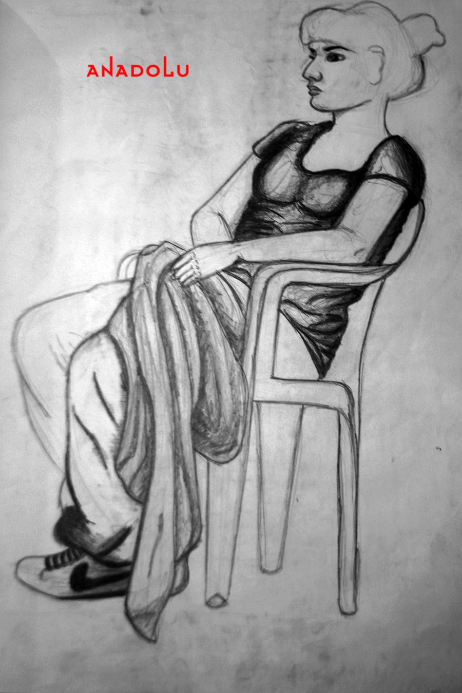 Kara kalem Model Çizim Örnekleri İzmir