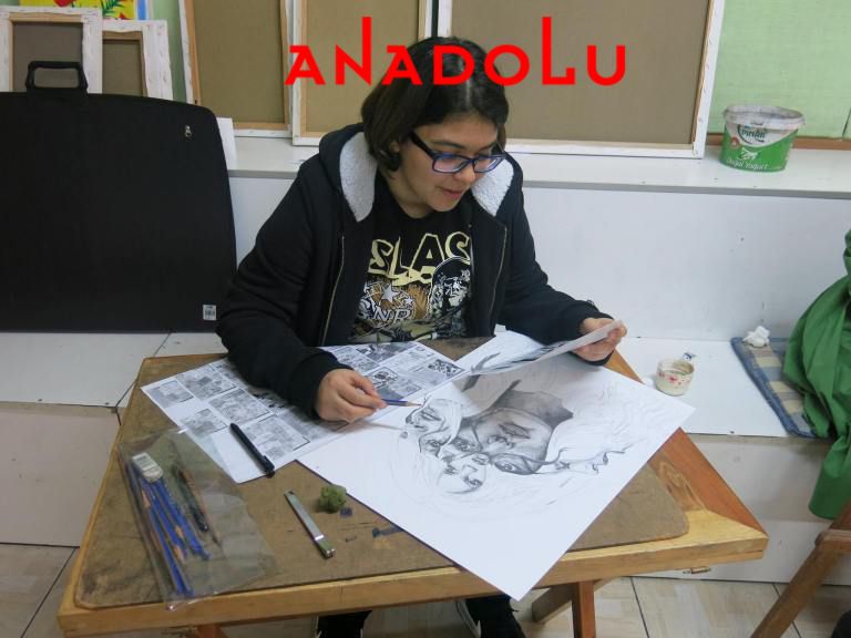 Karakalem Potre Çizim Dersleri İzmir